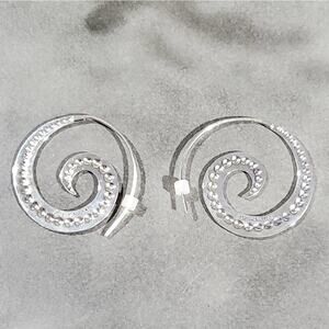 Sterling silver stamped 925‎ Mexican boho earrings